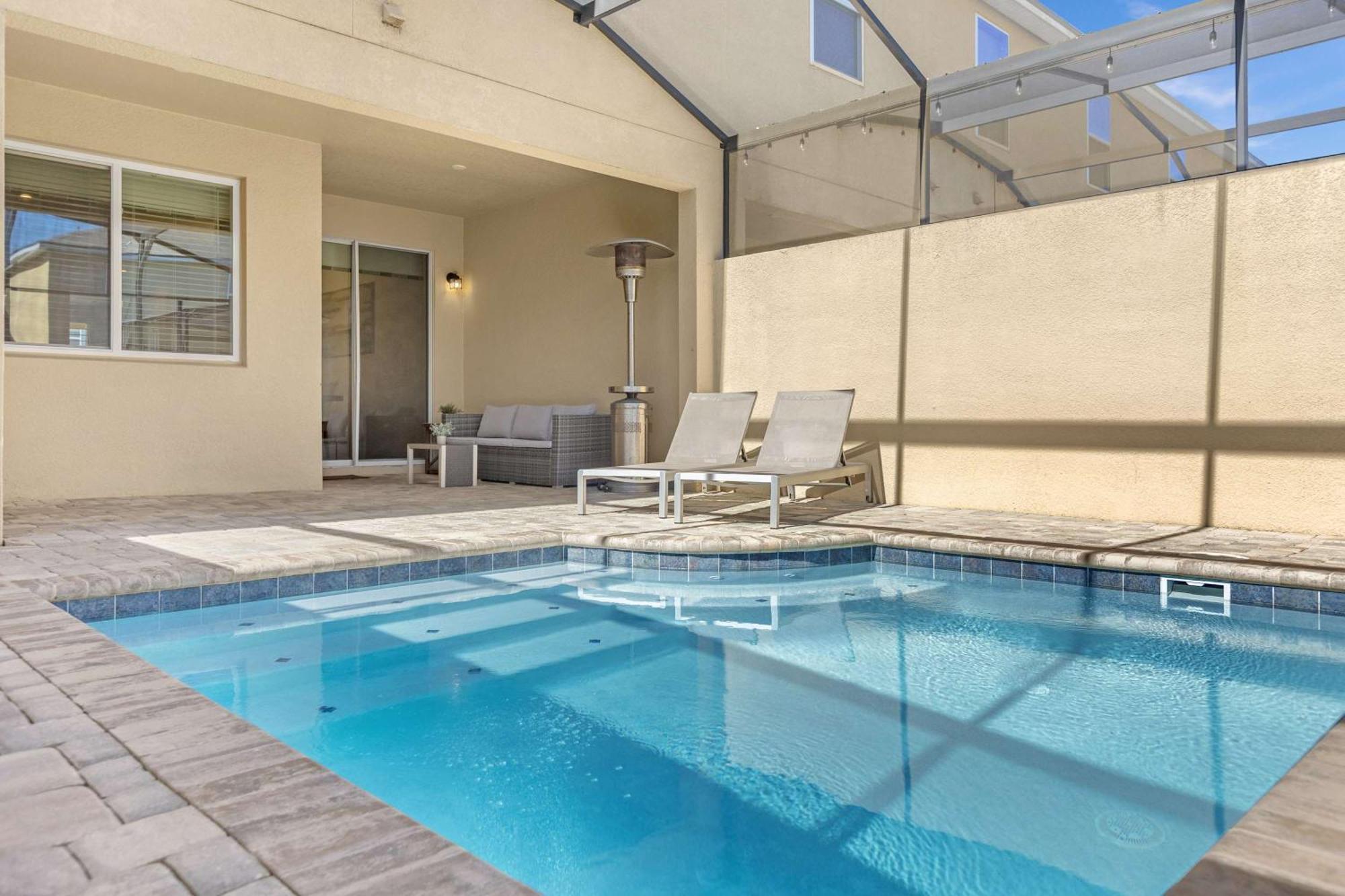 4Br Villa Home With Private Pool Near Disney Kissimmee Luaran gambar